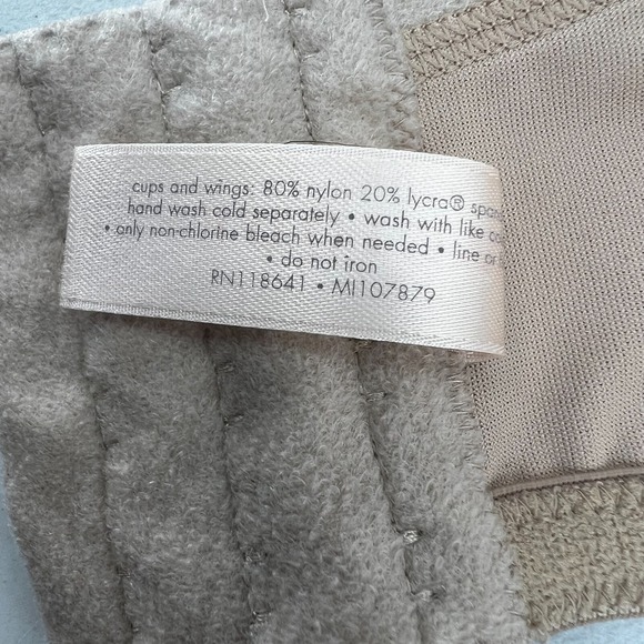 Lane Bryant Cacique Full Coverage Bra Size 44DD Beige Underwire Lightly Padded - Picture 6 of 7